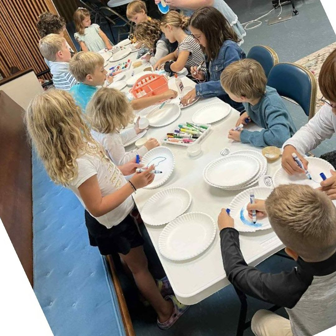 Children gathered for Kids Ministry at Welborne UMC